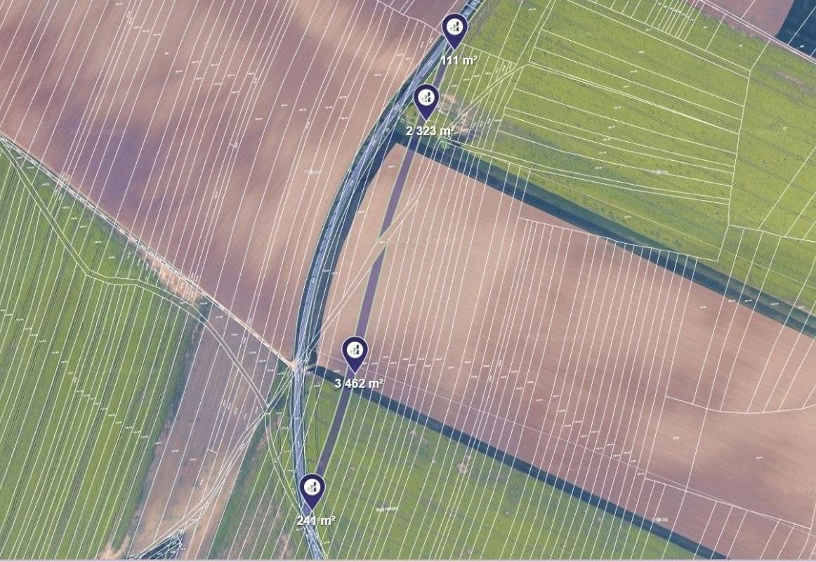 Zemědělské pozemky, Mělčany, 4 091 m²