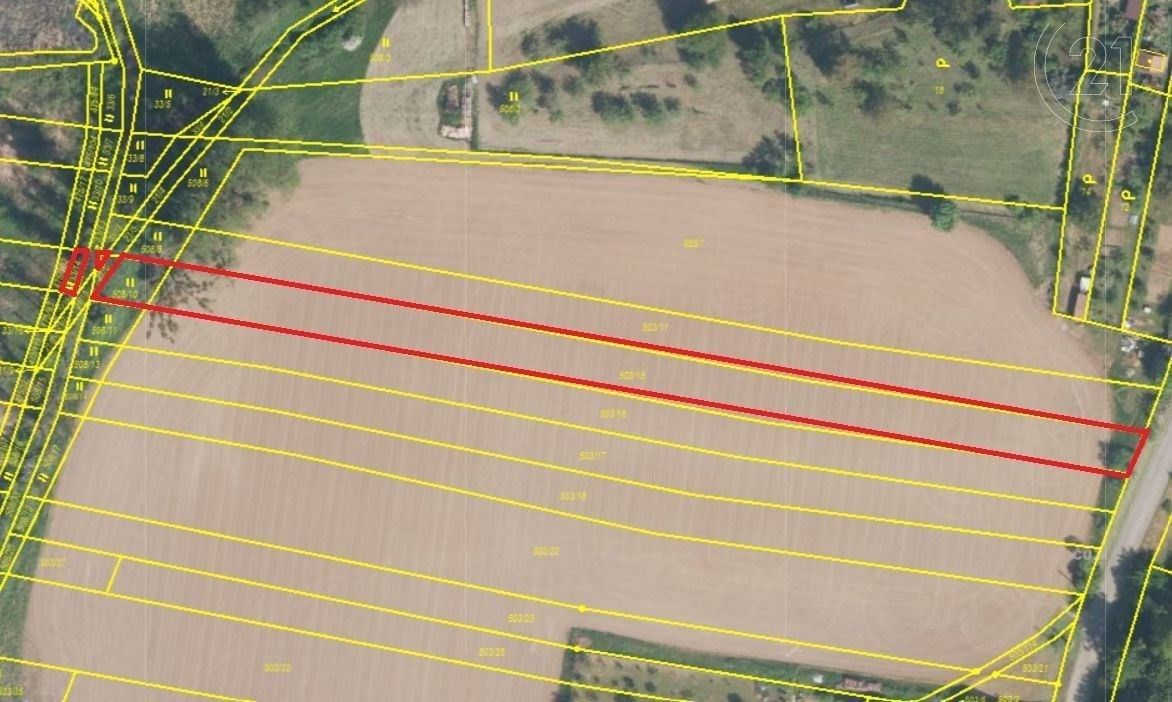 Prodej pozemek pro bydlení - Blišice, Koryčany