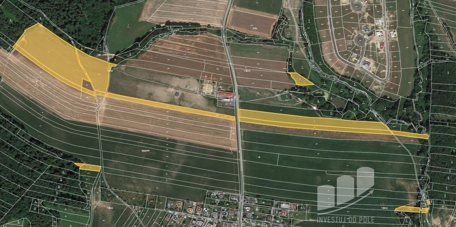 Zemědělské pozemky, Dolní Lhota, 55 755 m²