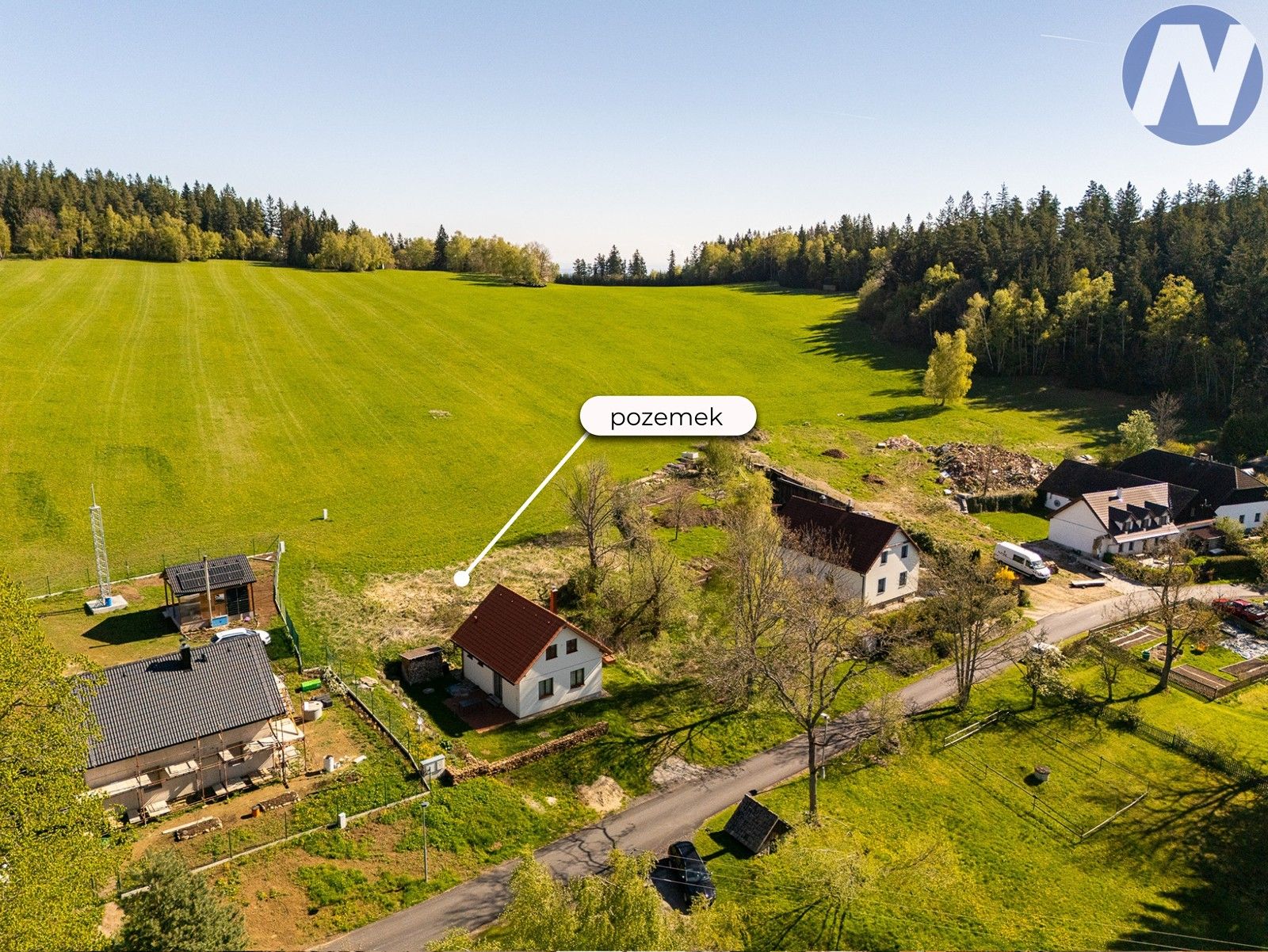 Pozemky pro bydlení, Prachatice, 939 m²