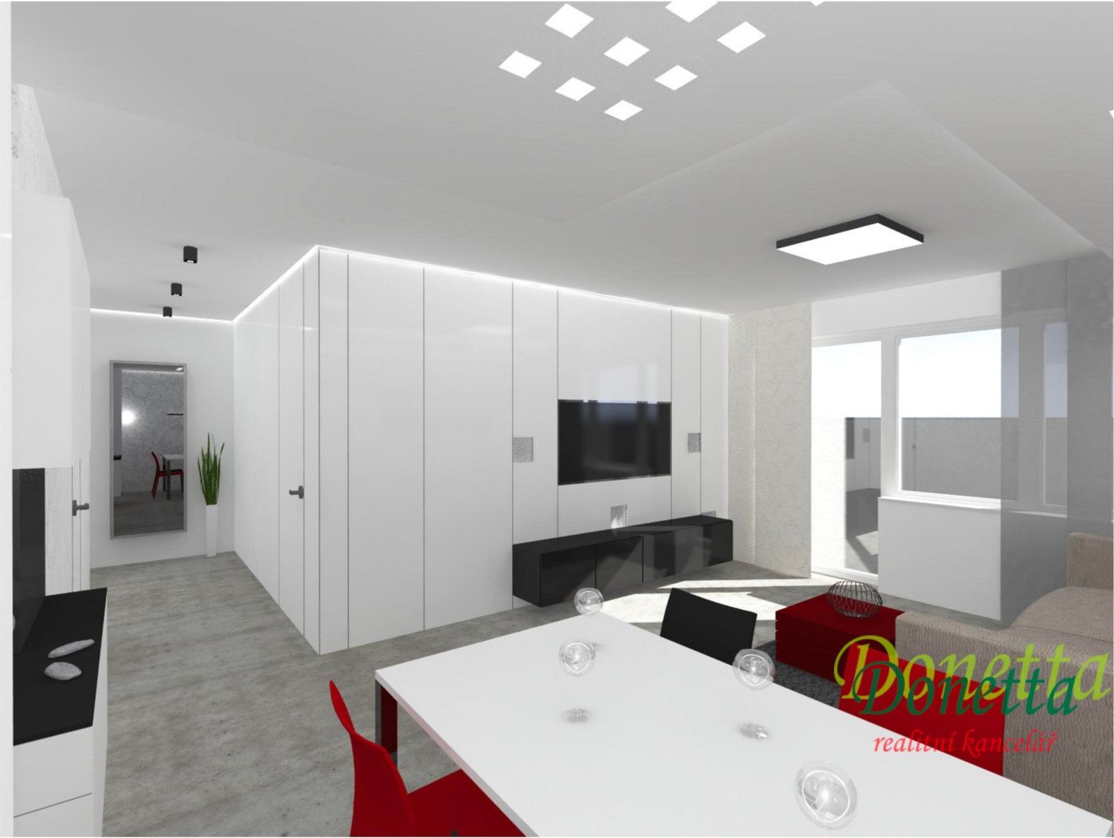 Prodej byt 2+kk - Labská louka, Hradec Králové, 53 m²