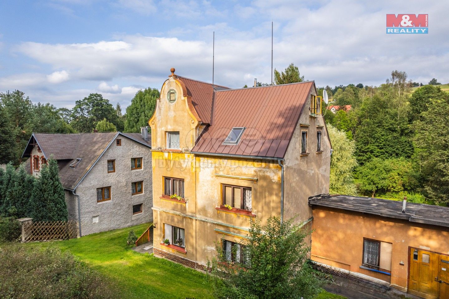 Prodej rodinný dům - Husova, Vejprty, 225 m²