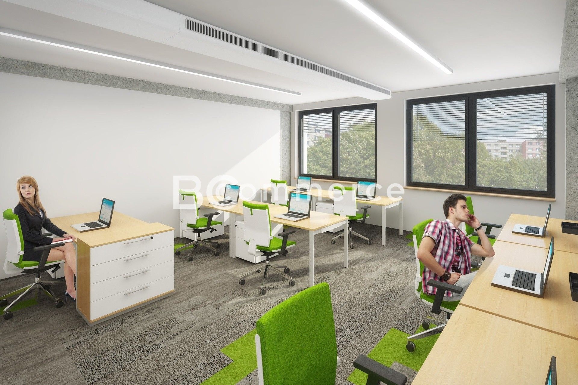 Kanceláře, Komárov, Brno, 64 m²