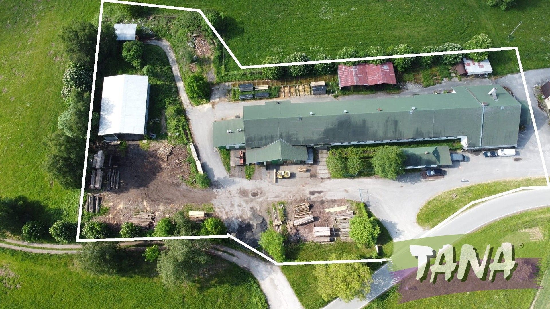 Výrobní prostory, Trotina, 1 532 m²