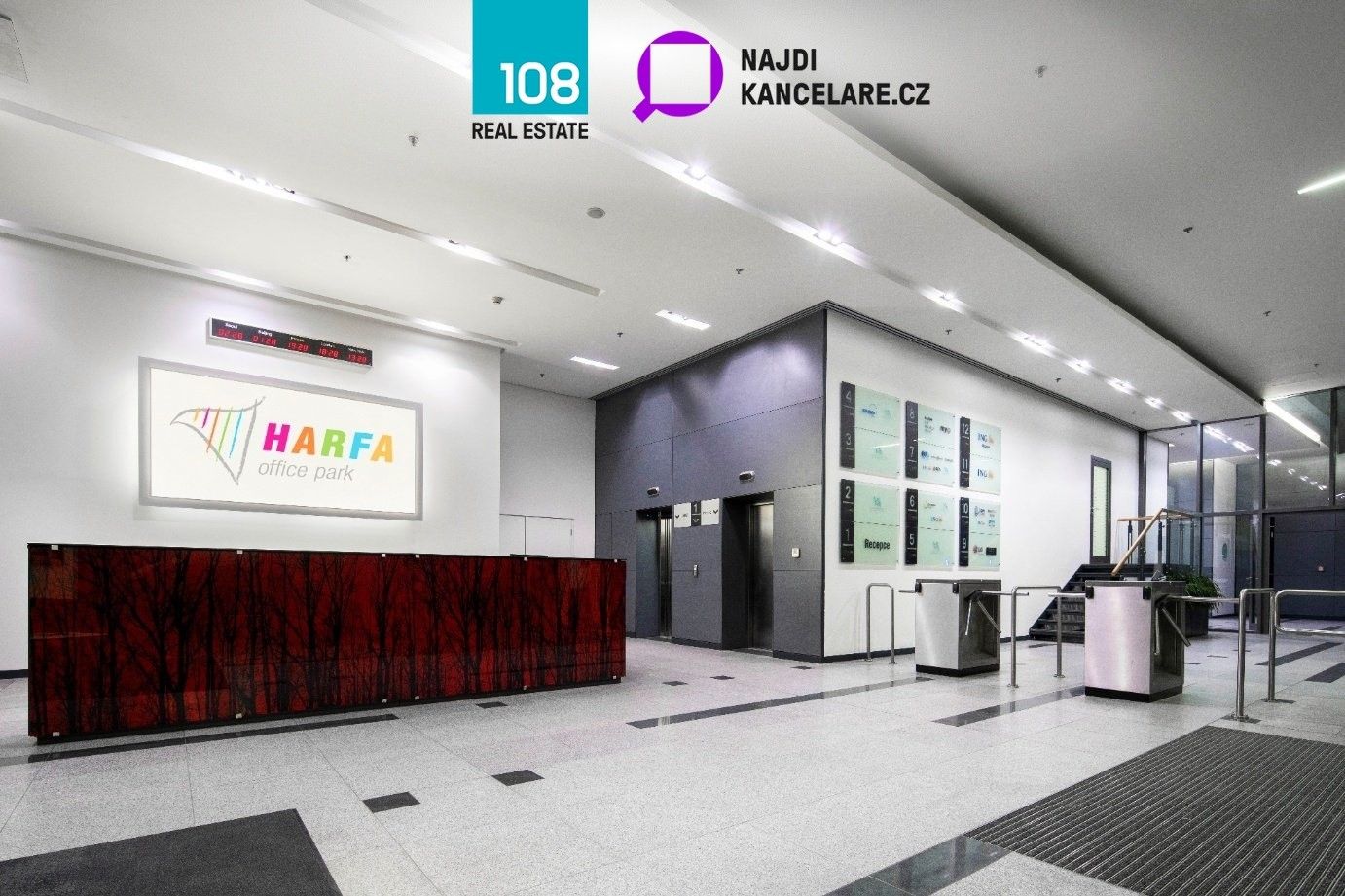 Pronájem kancelář - Českomoravská, Praha, 293 m²