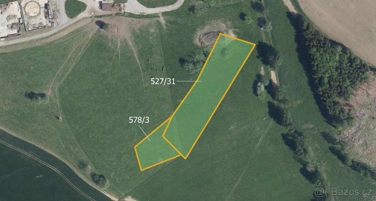 Zemědělské pozemky, Humpolec, 396 01, 7 809 m²