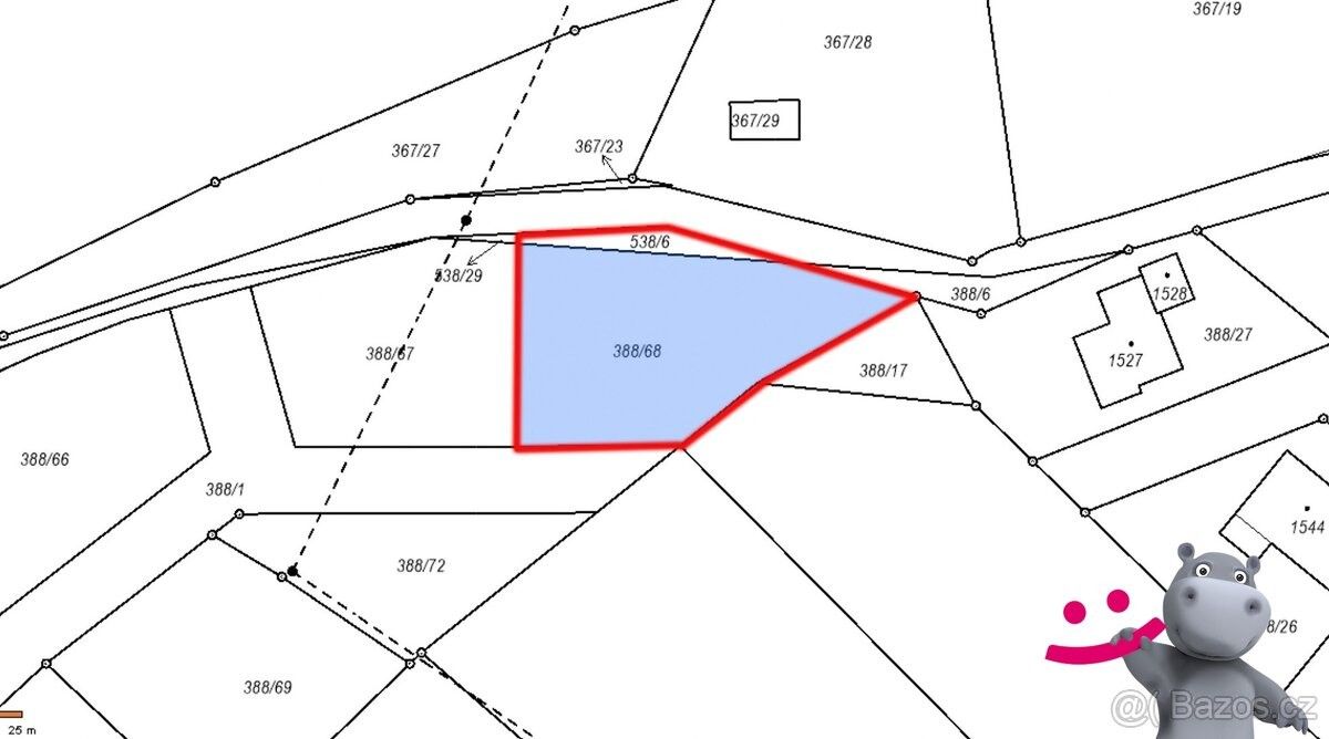 Prodej pozemek pro bydlení - Kralupy nad Vltavou, 278 01, 854 m²