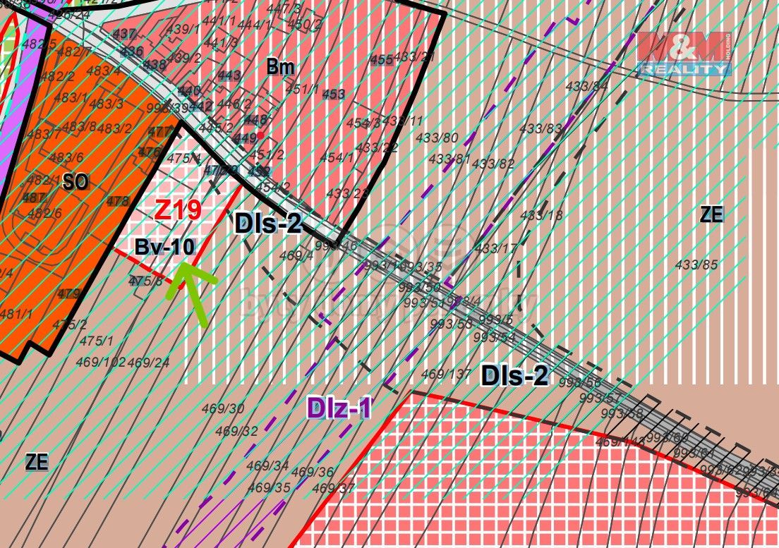 Prodej zahrada - Hrdějovice, 373 61, 1 150 m²