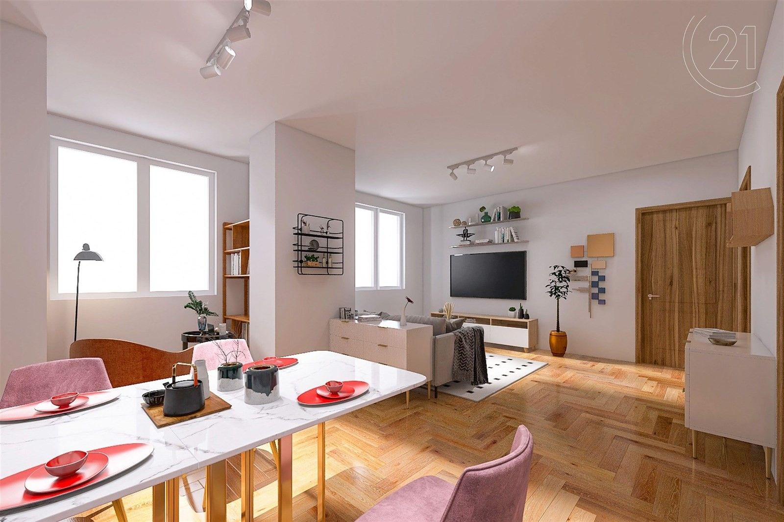 Prodej byt 3+1 - Hartigova, Praha, 87 m²