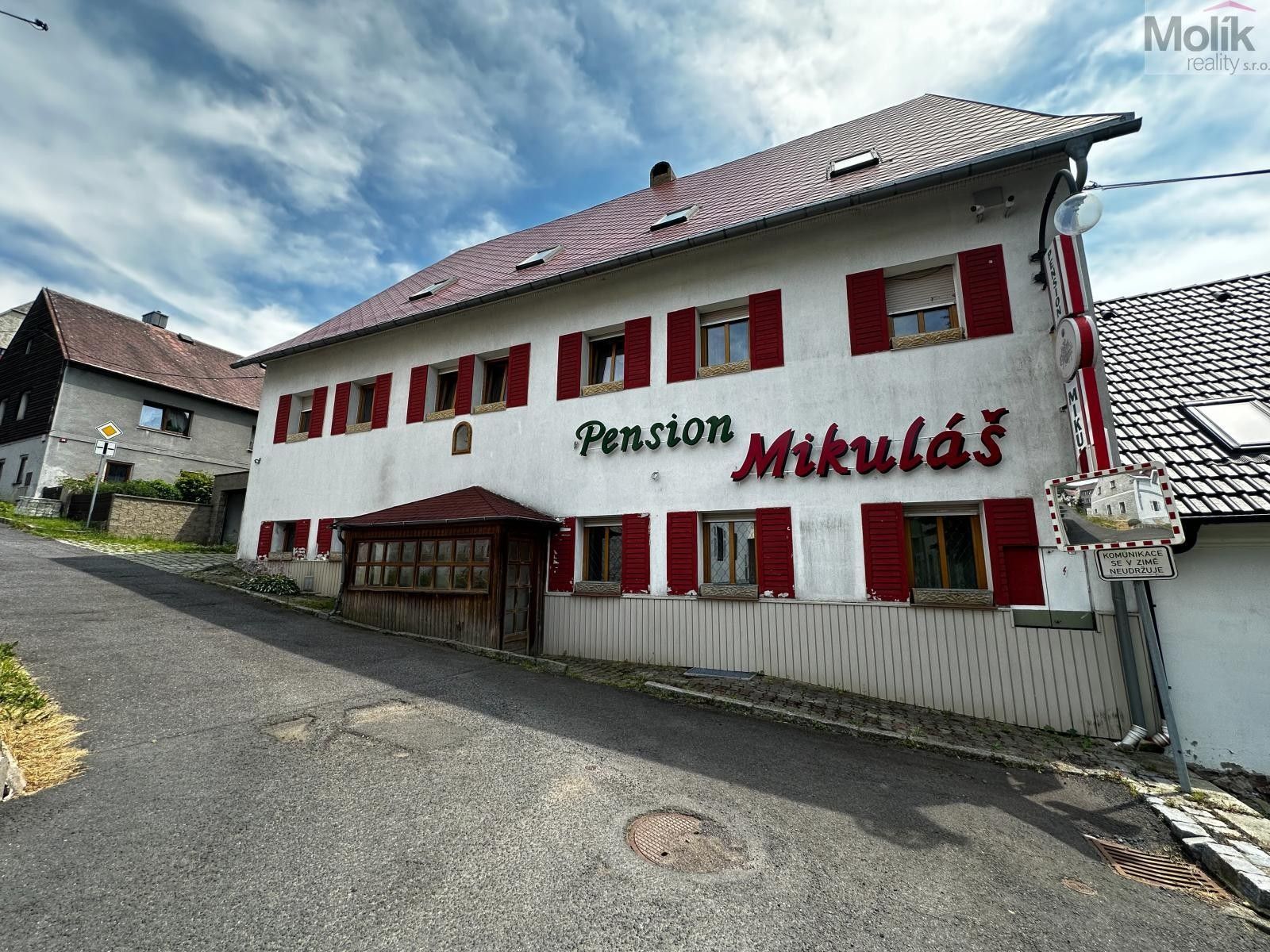 Ubytovací zařízení, Růžová, Mikulov (Teplice), 980 m²