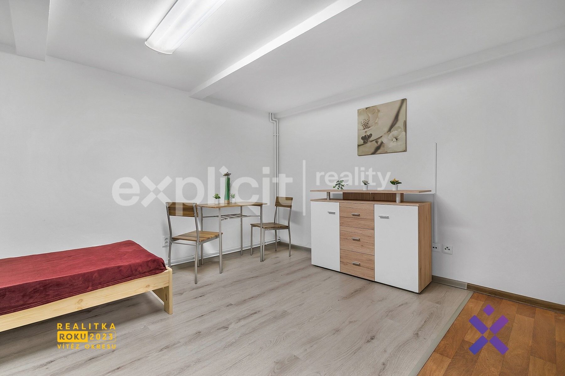 Pronájem byt 1+kk - L. Váchy, Zlín, 26 m²