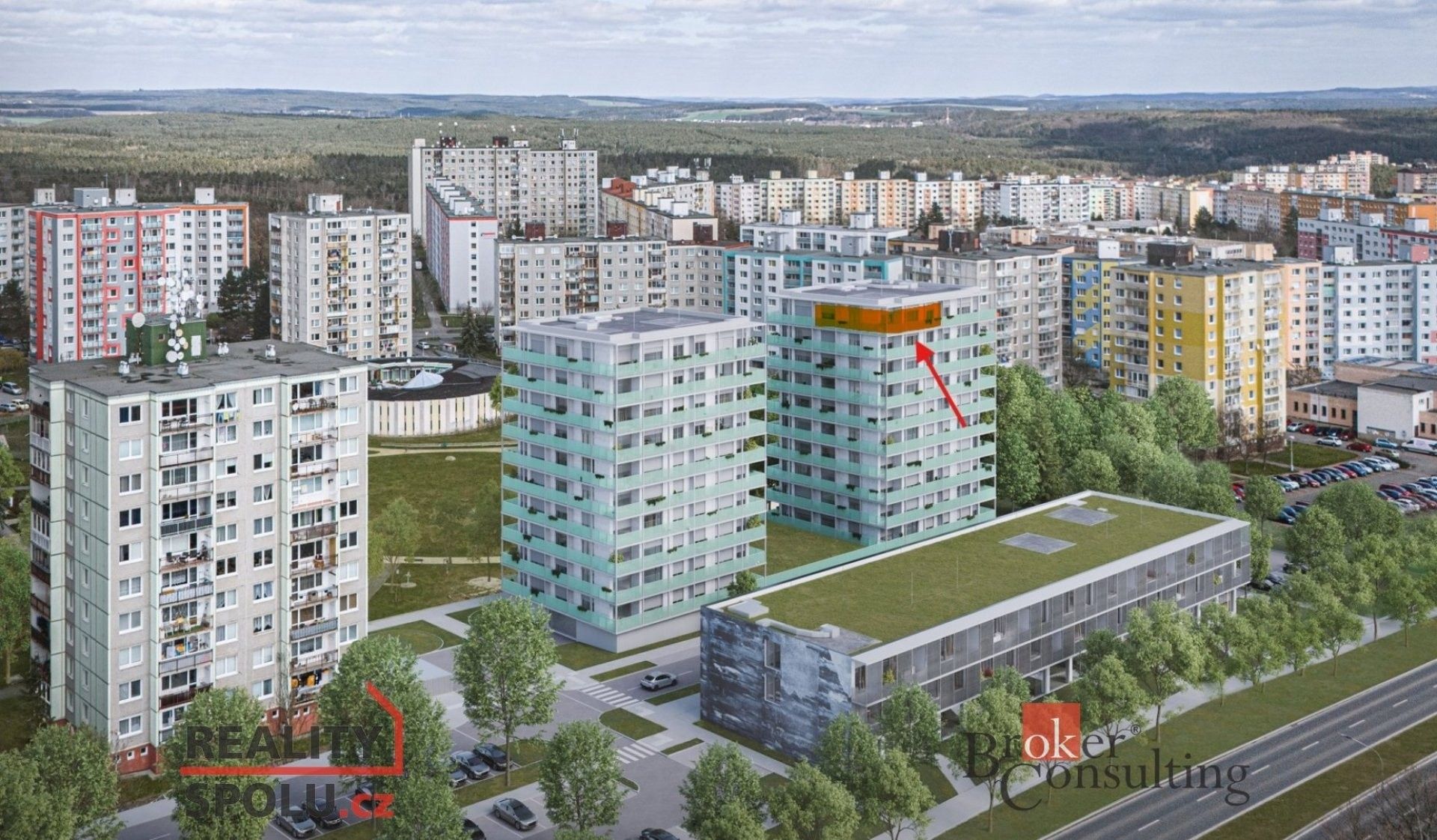4+kk, Studentská, Plzeň, 122 m²