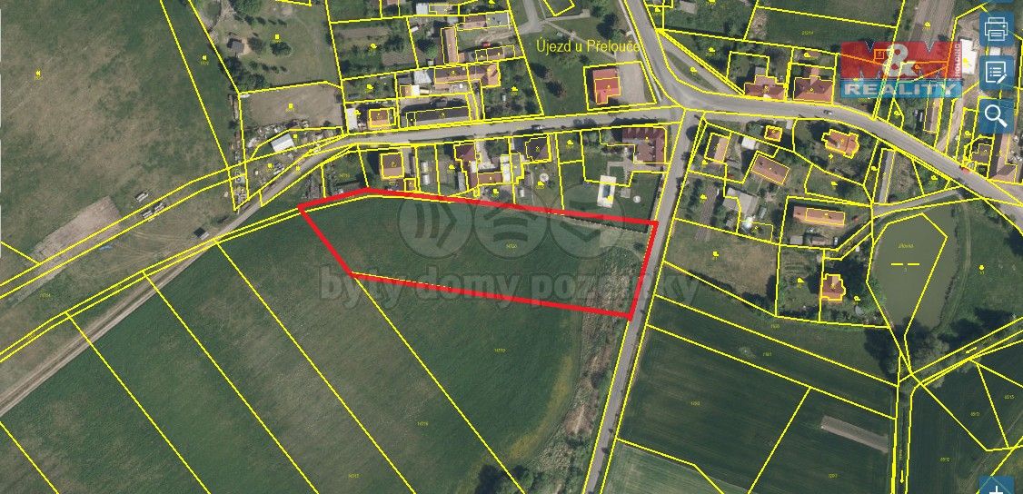 Prodej pozemek pro bydlení - Vápno u Přelouče, 533 16, 2 500 m²