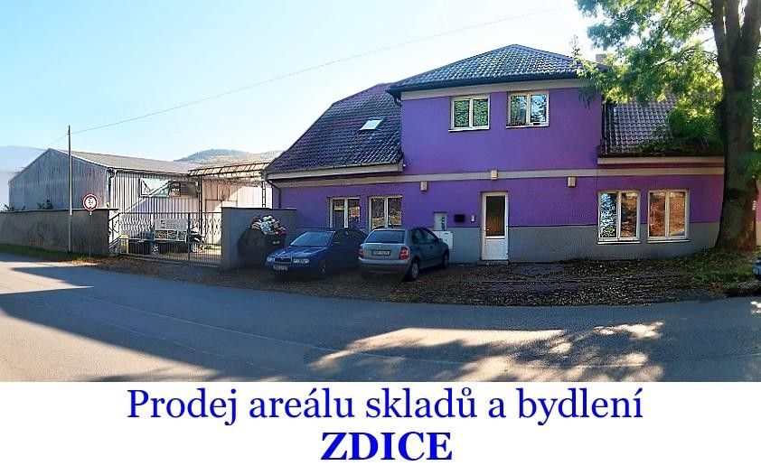 Výrobní prostory, Čs. armády, Zdice, 300 m²