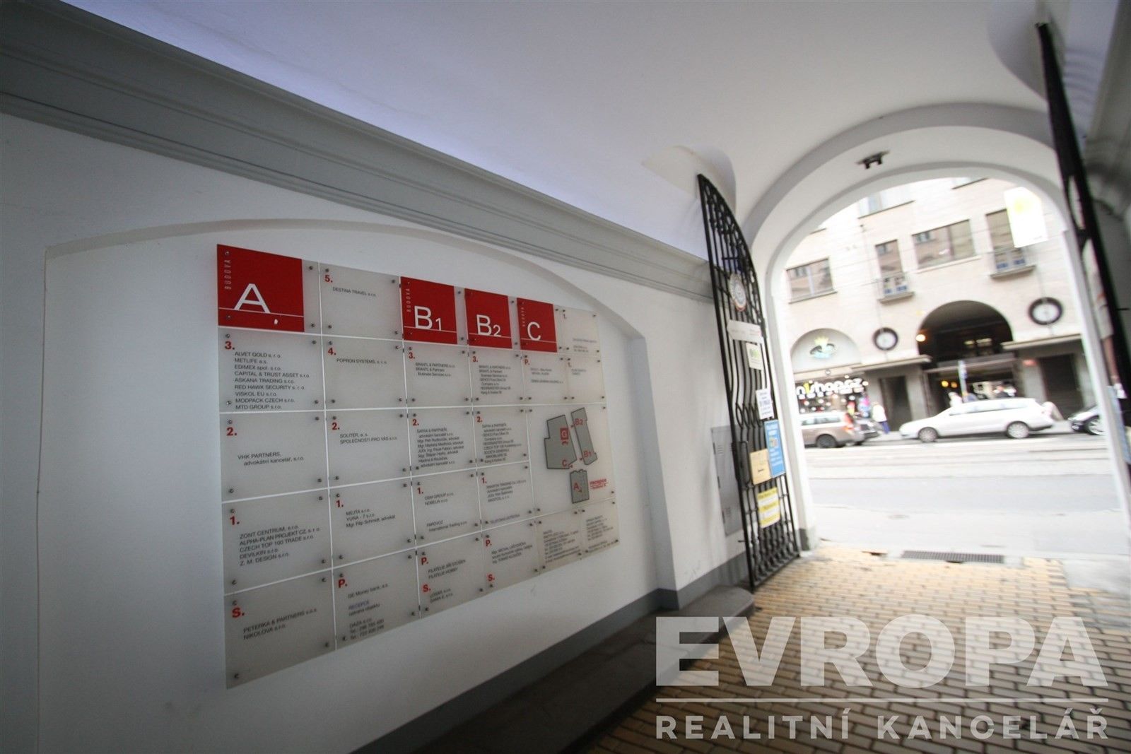 Pronájem kancelář - Revoluční, Praha, 26 m²