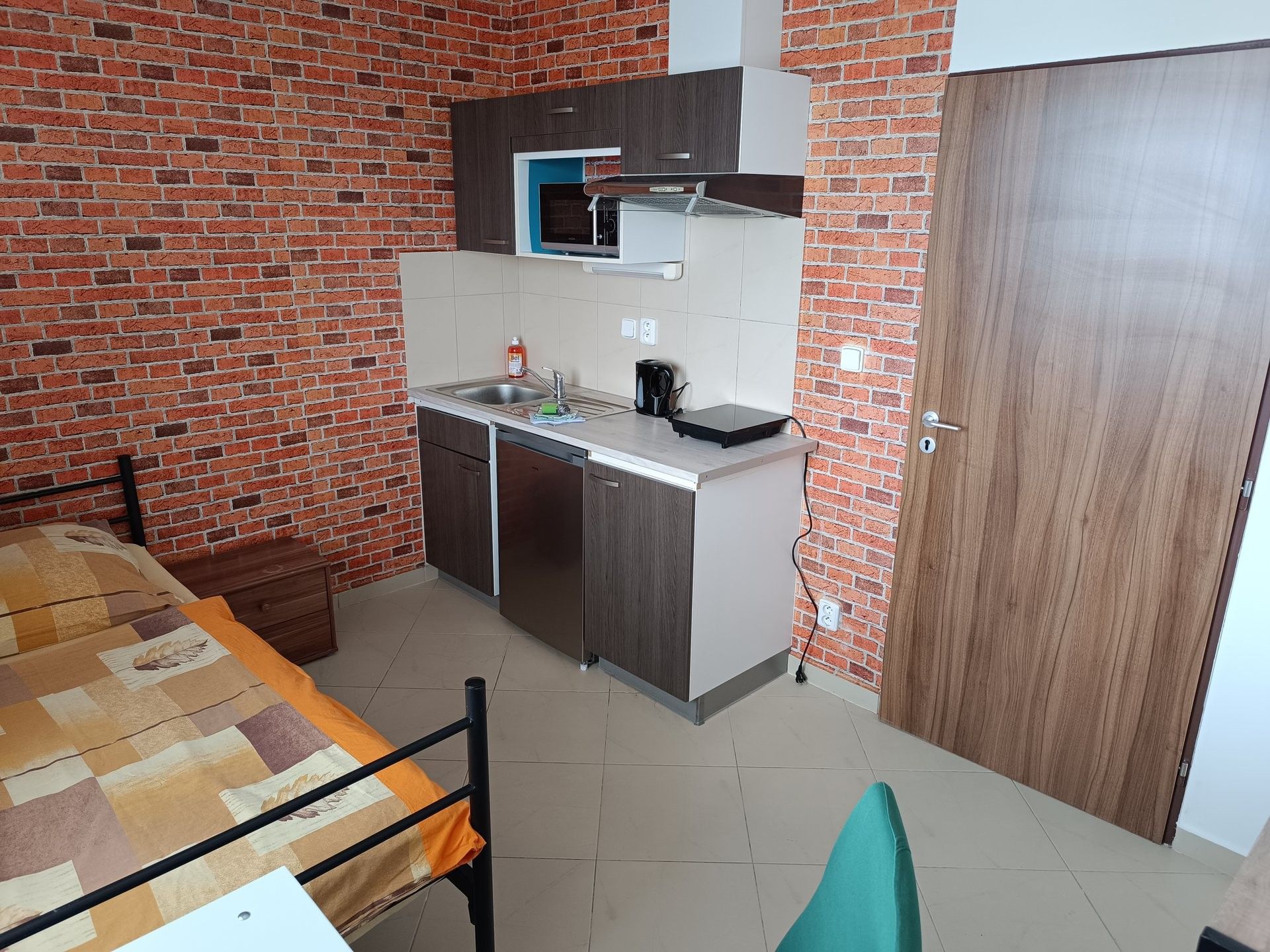 Pronájem byt 1+kk - U Smaltovny, České Budějovice, 19 m²