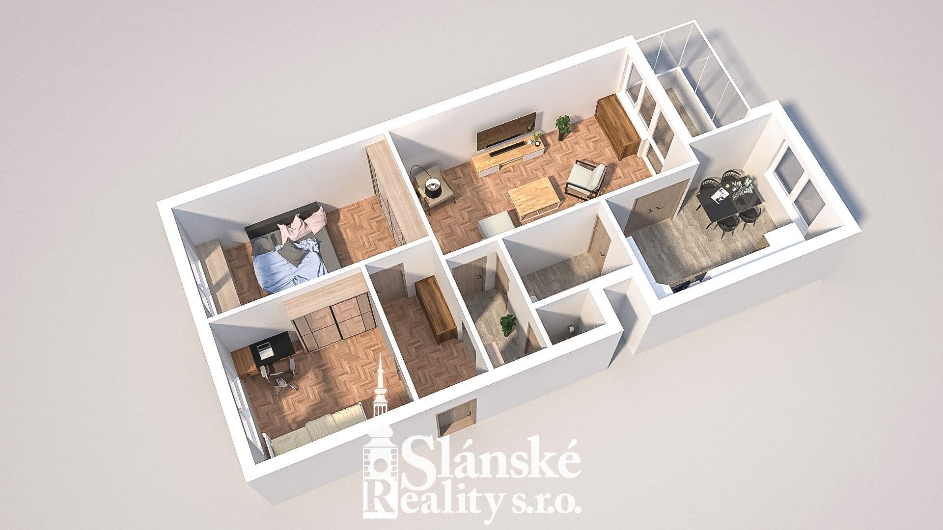 Prodej byt 3+1 - Frýdlantská, Praha, 65 m²