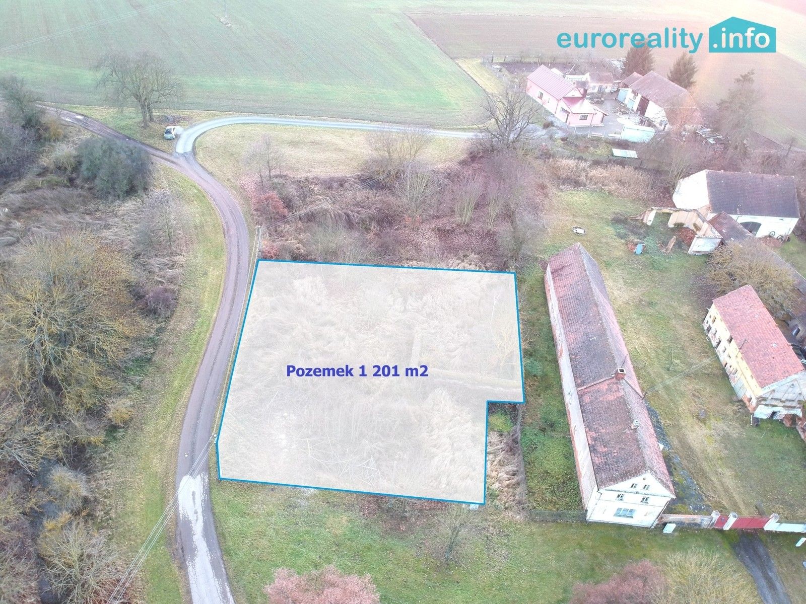 Pozemky pro bydlení, Ves Touškov, 1 m²