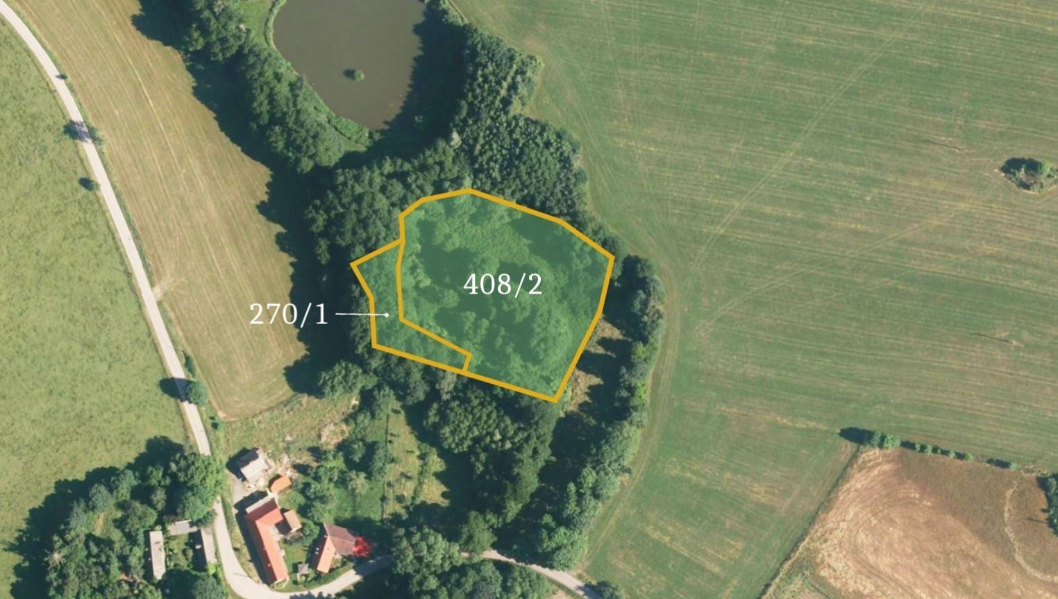 Zemědělské pozemky, Nová Ves, 5 831 m²