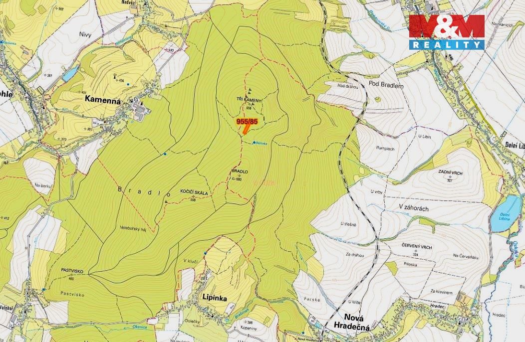 Prodej pozemek pro bydlení - Lipinka, 783 83
