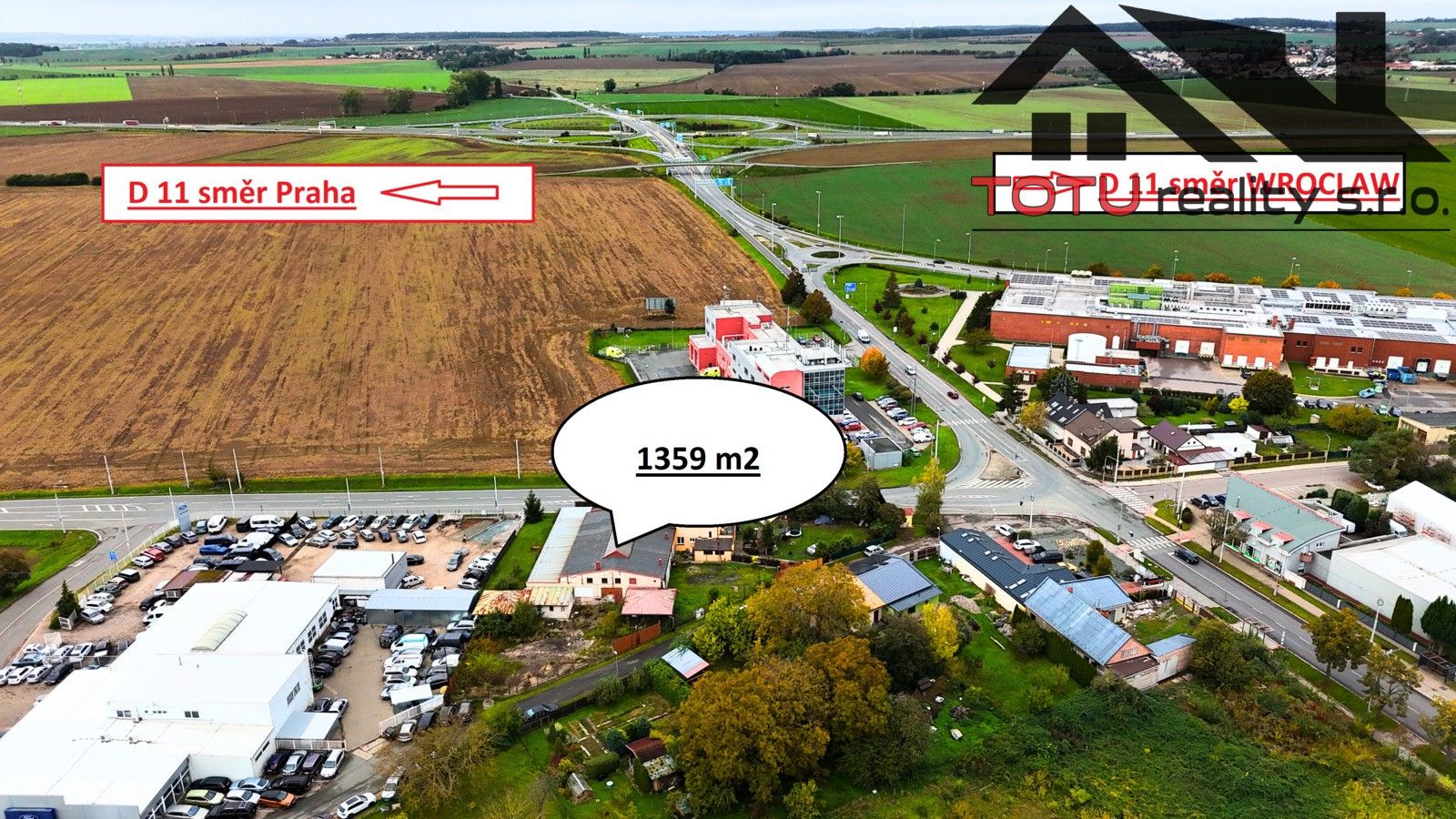 Obchodní prostory, Plačice, Hradec Králové, 585 m²