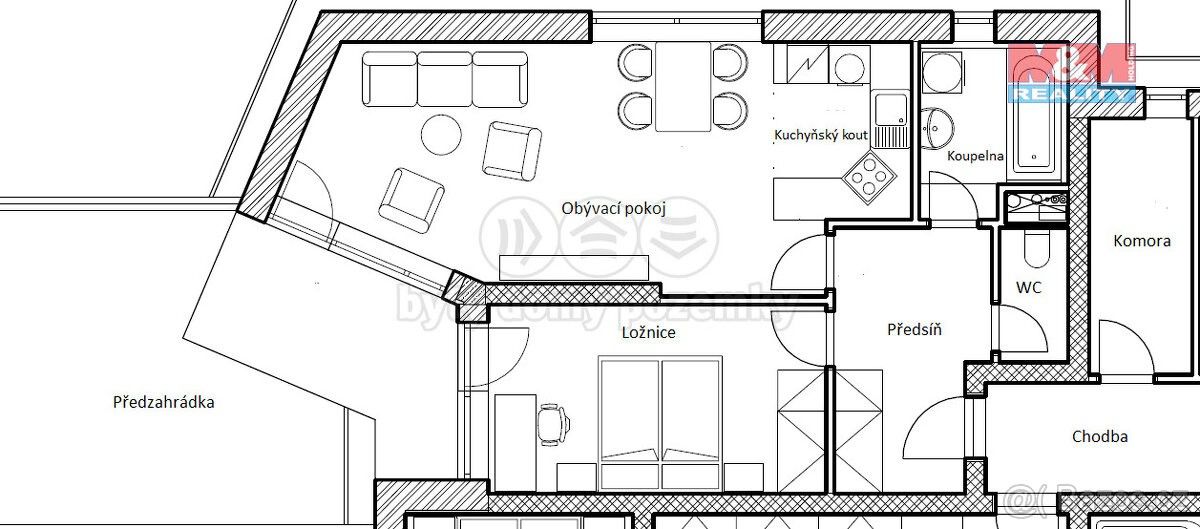 2+kk, Hlučín, 748 01, 58 m²