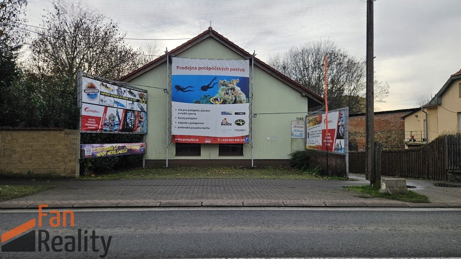 Kanceláře, Budějovická, Jesenice, 40 m²