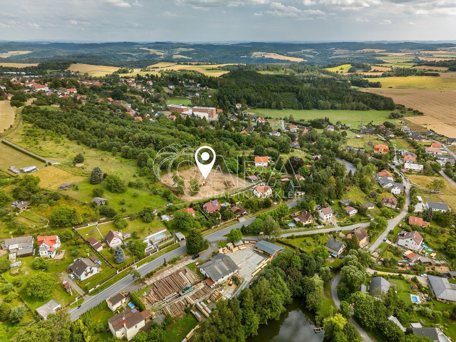 Prodej pozemek pro bydlení - Ondřejov, 1 296 m²