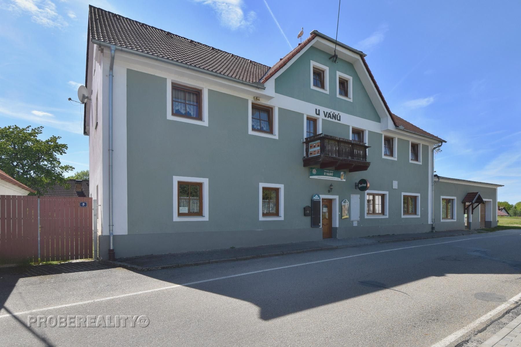 Ubytovací zařízení, Zvíkovské Podhradí, 780 m²