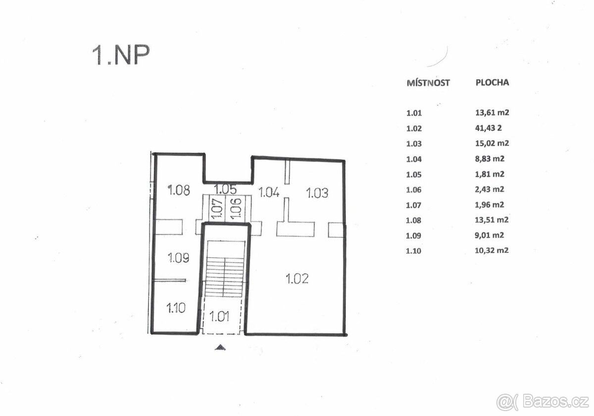 Pronájem obchodní prostory - Brno, 602 00, 104 m²