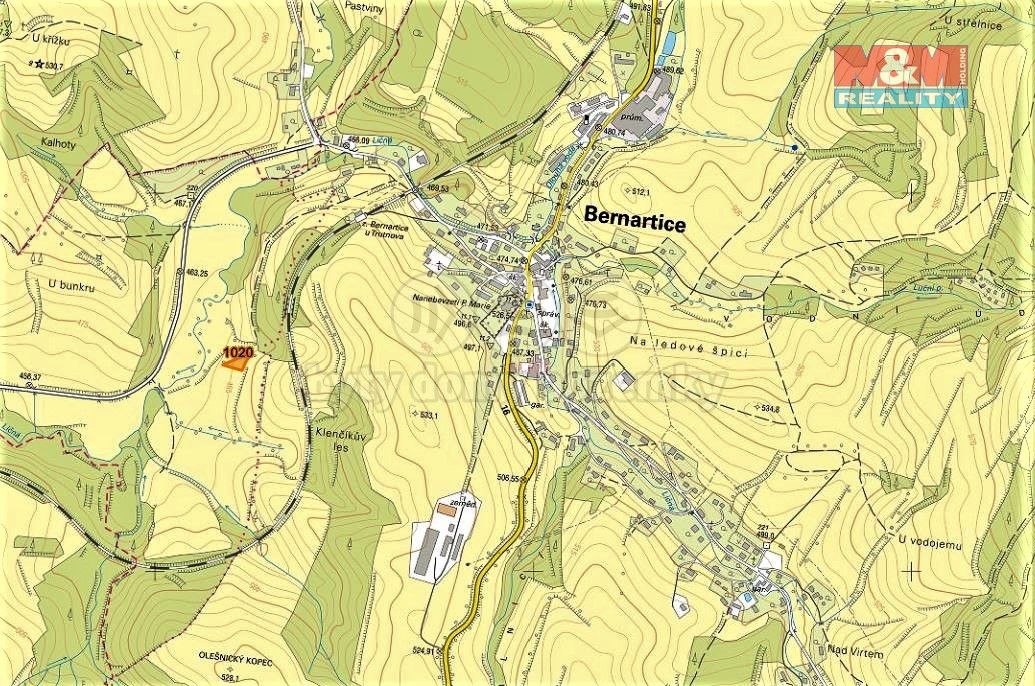 Prodej zemědělský pozemek - Bernartice u Trutnova, 542 04, 1 353 m²