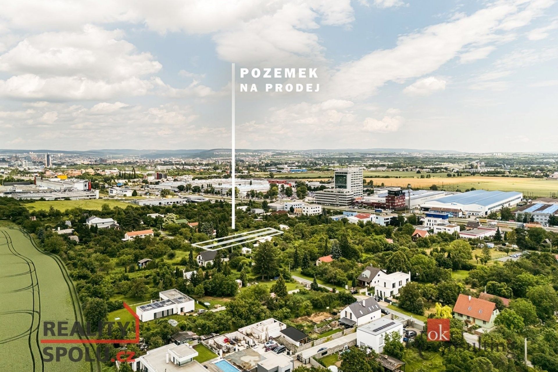 Pozemky pro bydlení, Moravanské lány, Brno, 1 432 m²