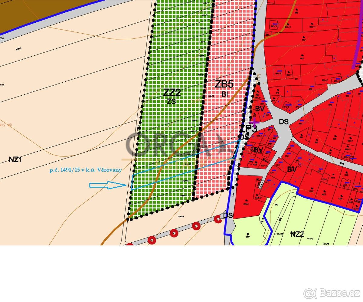 Prodej pozemek - Dub nad Moravou, 783 75, 2 682 m²