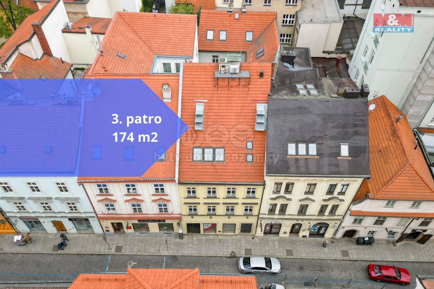 Pronájem kancelář - Bezručova, Plzeň, 174 m²