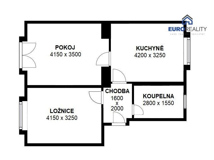 Pronájem byt 2+1 - Vladislava Vančury, Beroun, 55 m²