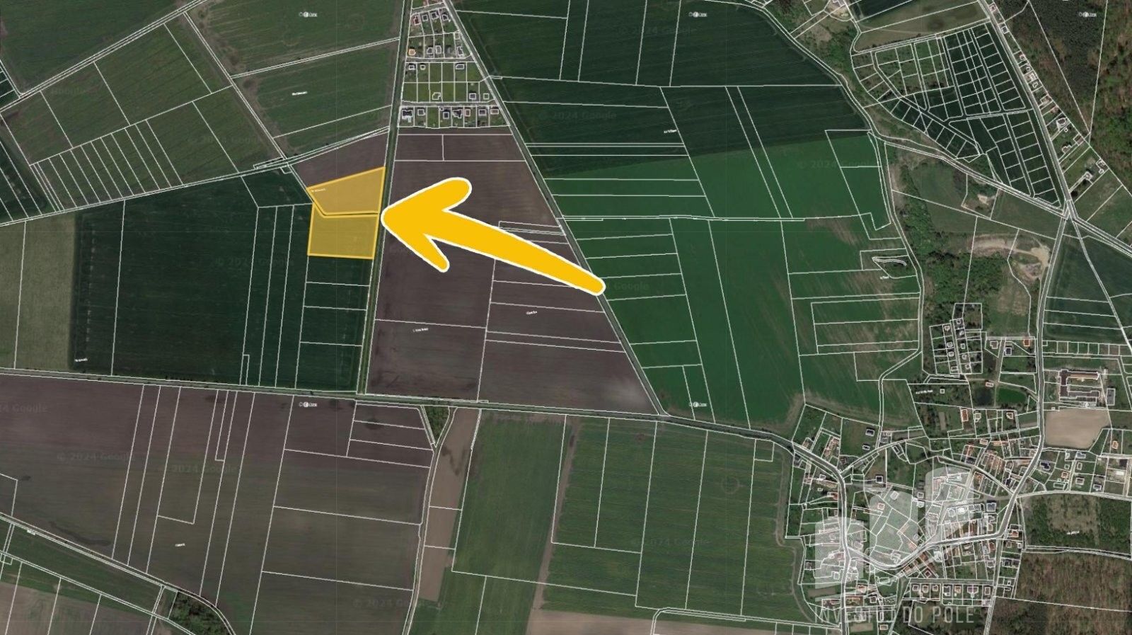 Prodej zemědělský pozemek - Chudíř, 3 799 m²