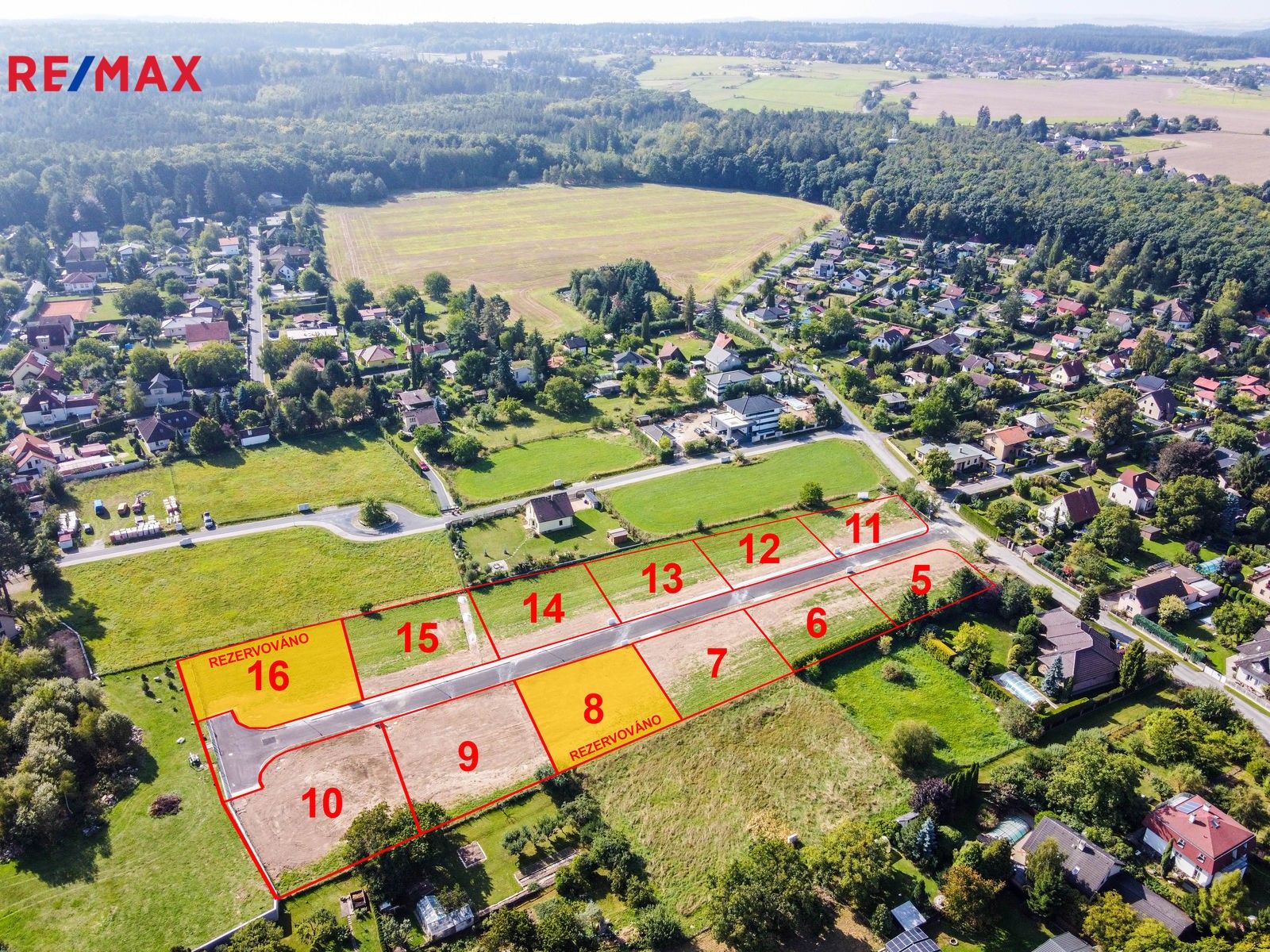 Prodej pozemek pro bydlení - Louňovice, 800 m²