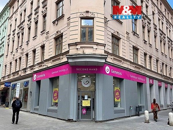 Obchodní prostory, Kobližná, Brno, 128 m²