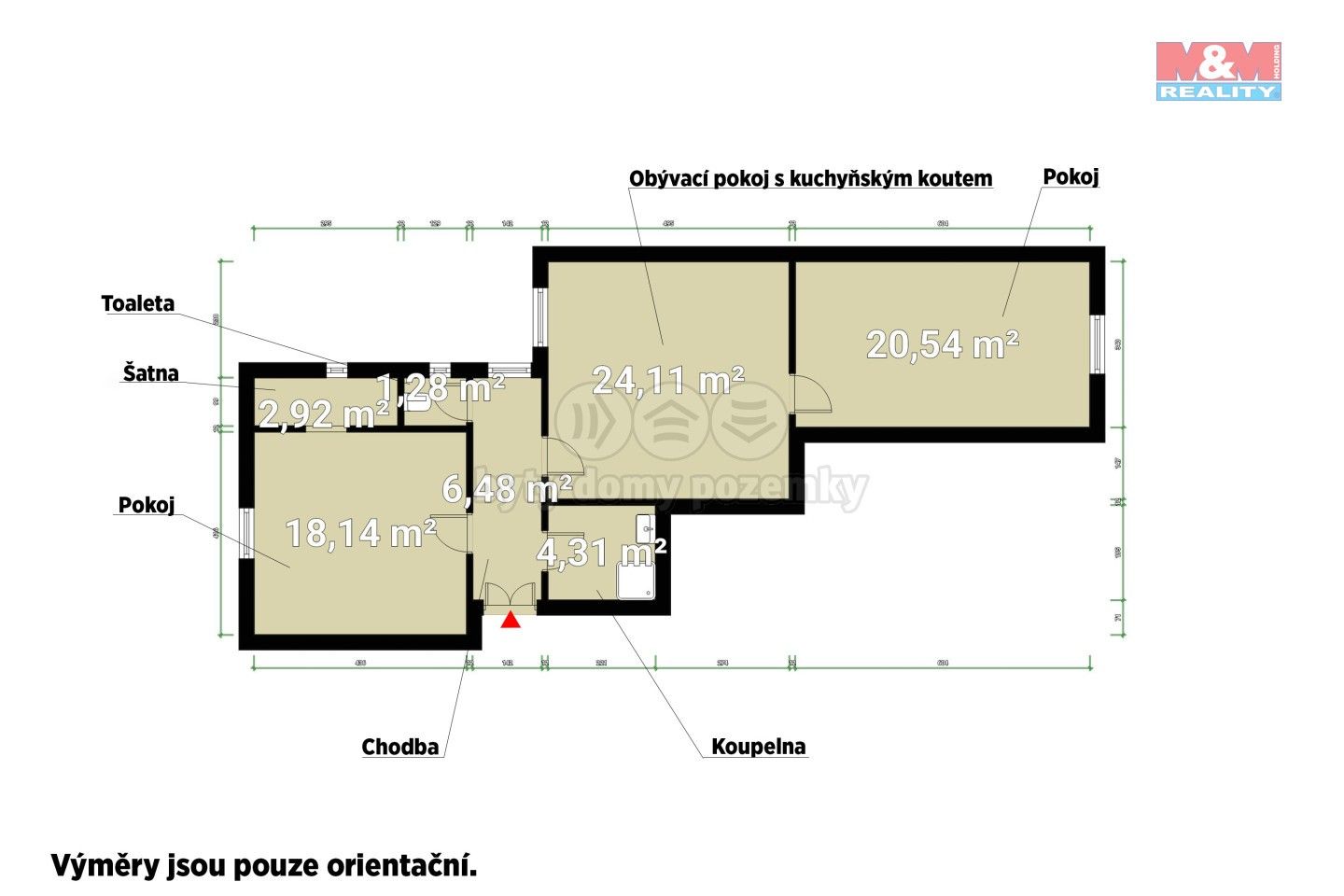 Prodej byt 3+kk - Vrchlického, Plzeň, 88 m²