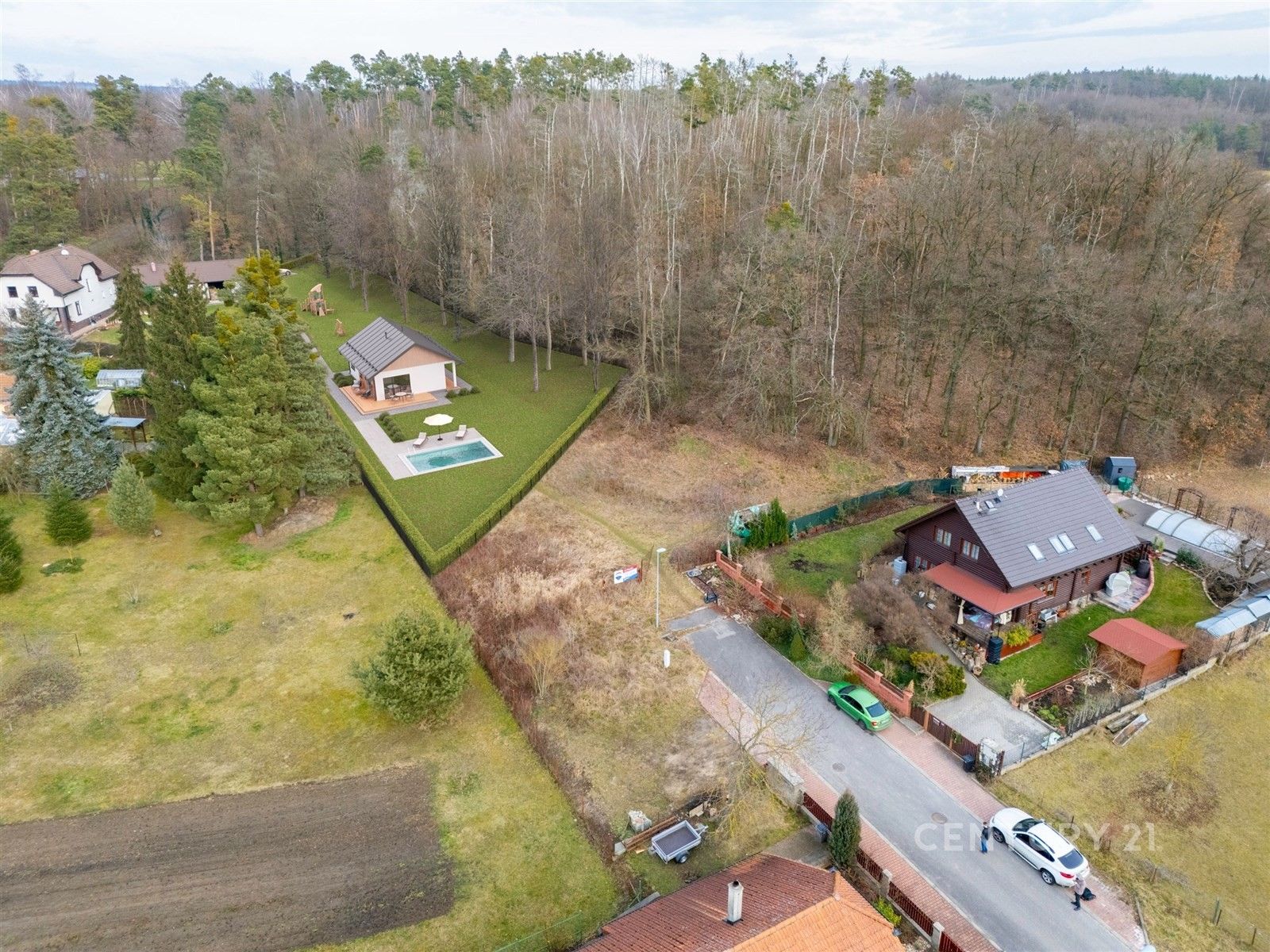 Pozemky pro bydlení, Všejany