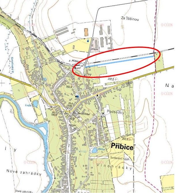 Zahrady, Přibice, 691 24, 4 299 m²