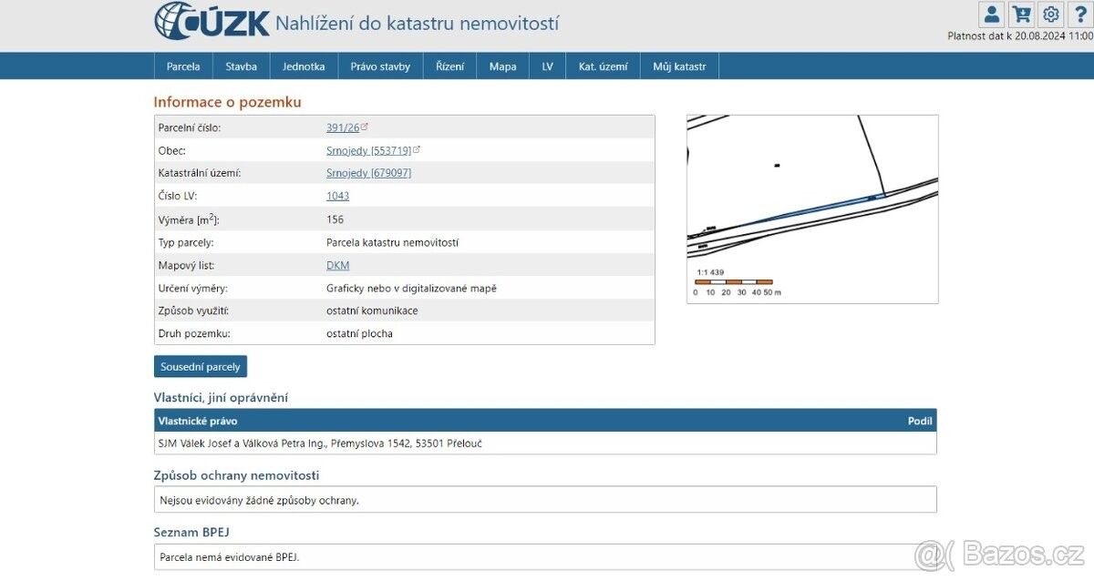 Prodej pozemek - Pardubice, 530 02, 9 169 m²