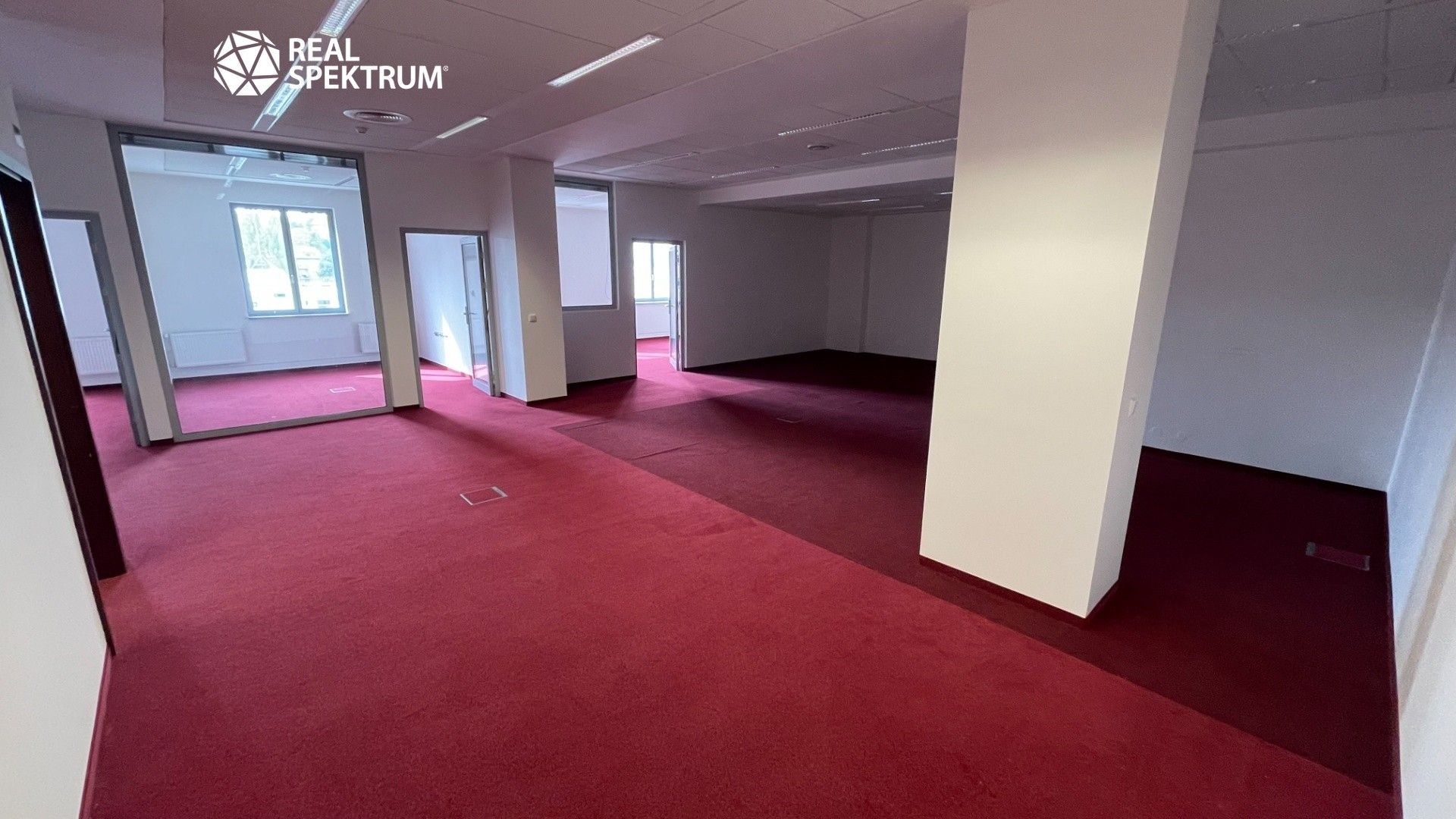 Pronájem kancelář - Veveří, Brno, 221 m²