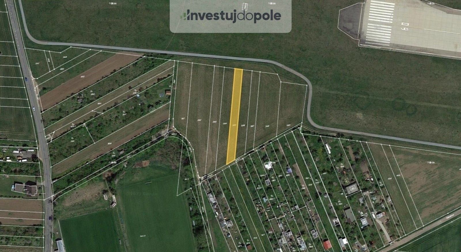 Prodej zemědělský pozemek - Brno, 1 128 m²