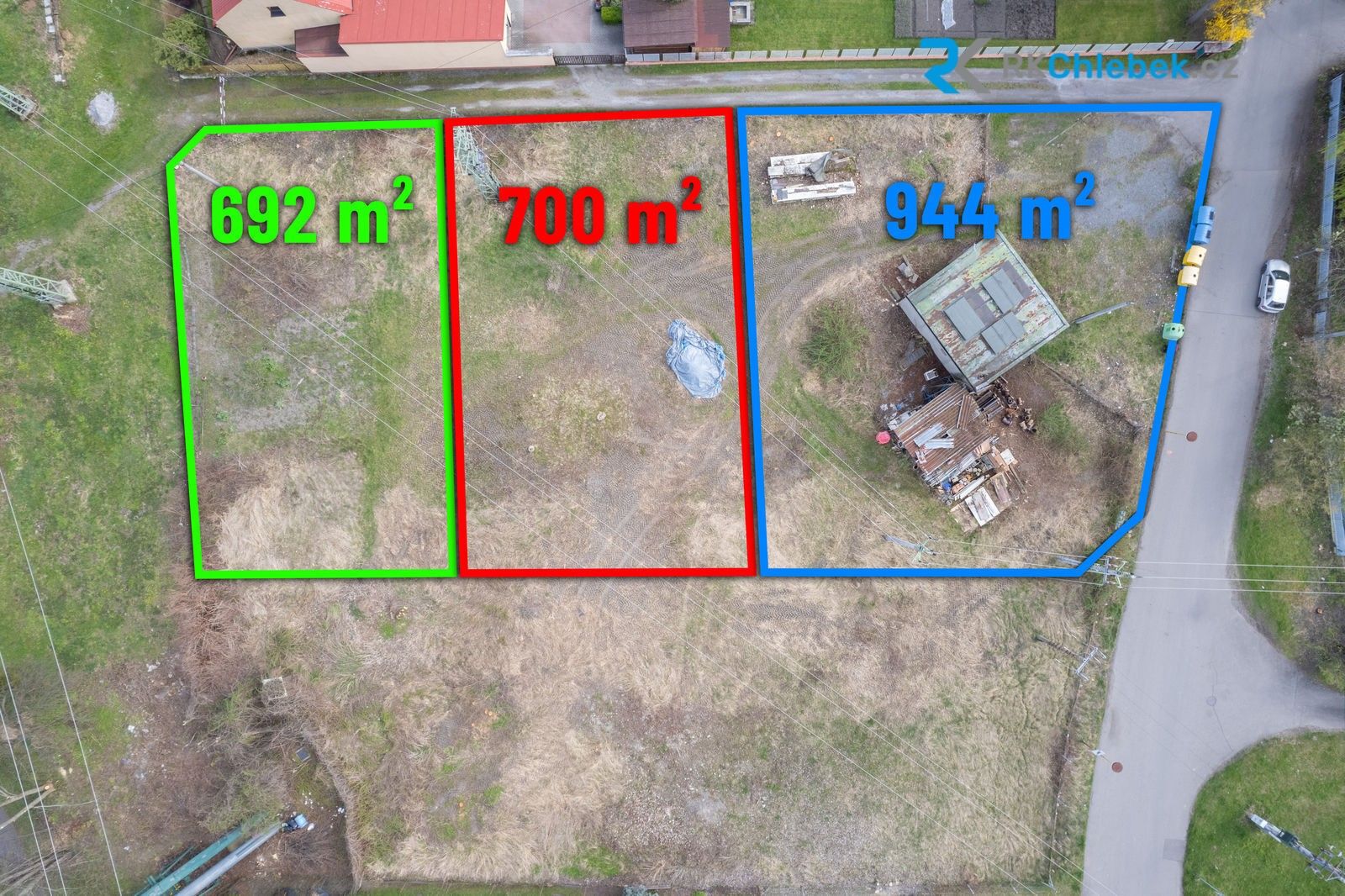 Komerční pozemky, Hálkova, Frýdek-Místek, 700 m²