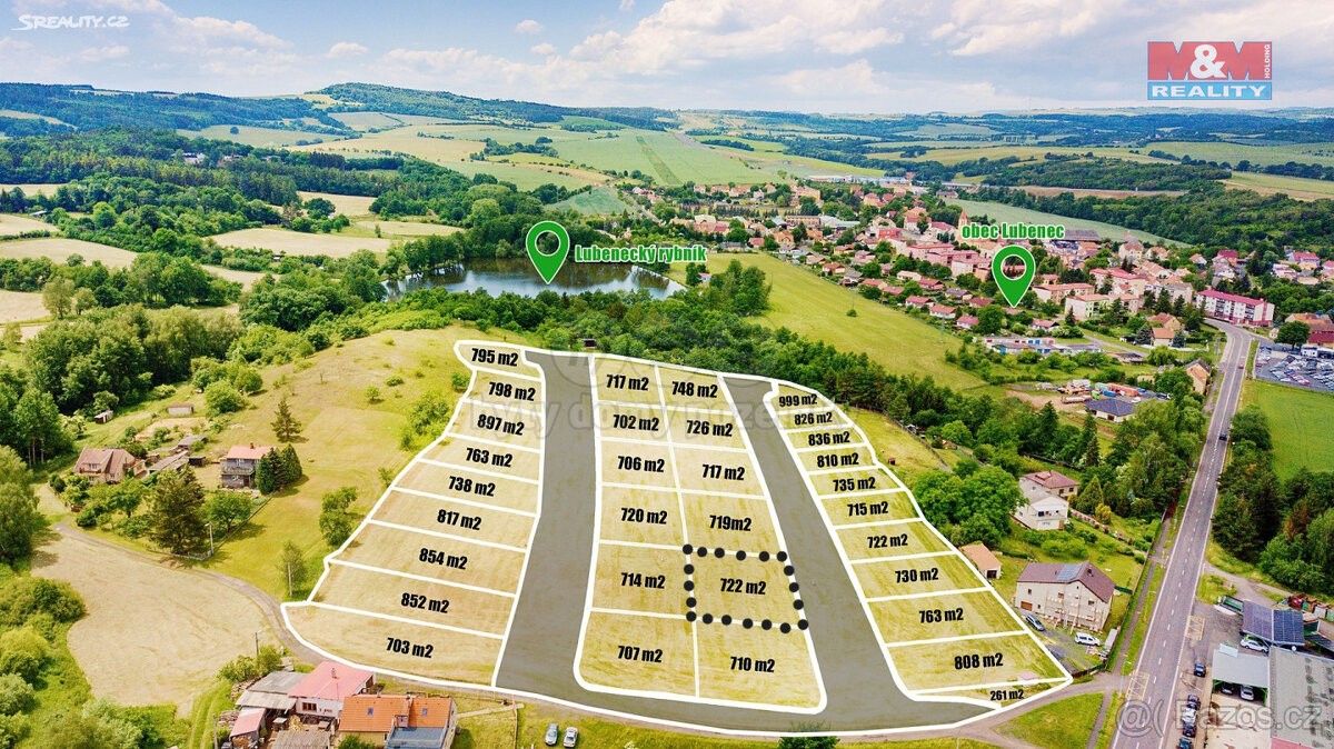 Prodej pozemek pro bydlení - Lubenec, 439 83, 722 m²