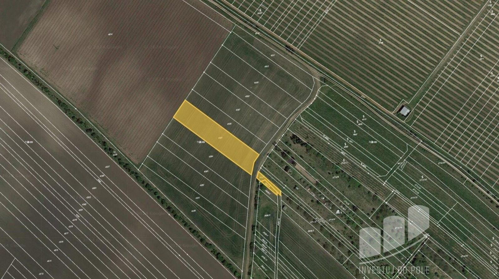 Zemědělské pozemky, Újezd u Brna, 1 427 m²