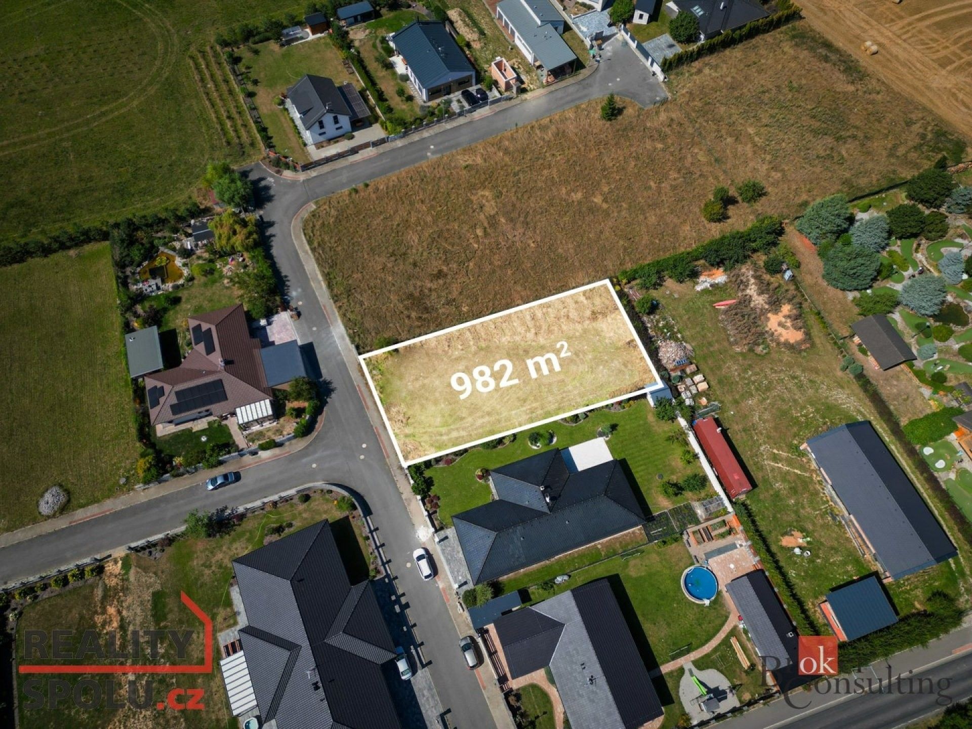 Pozemky pro bydlení, V Ladě, Horní Bezděkov, 982 m²