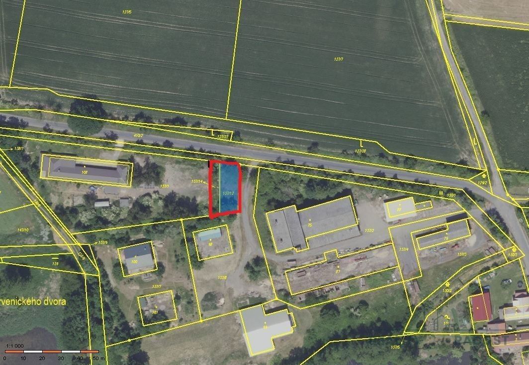 Prodej pozemek pro bydlení - Dučice, Přerubenice, 412 m²