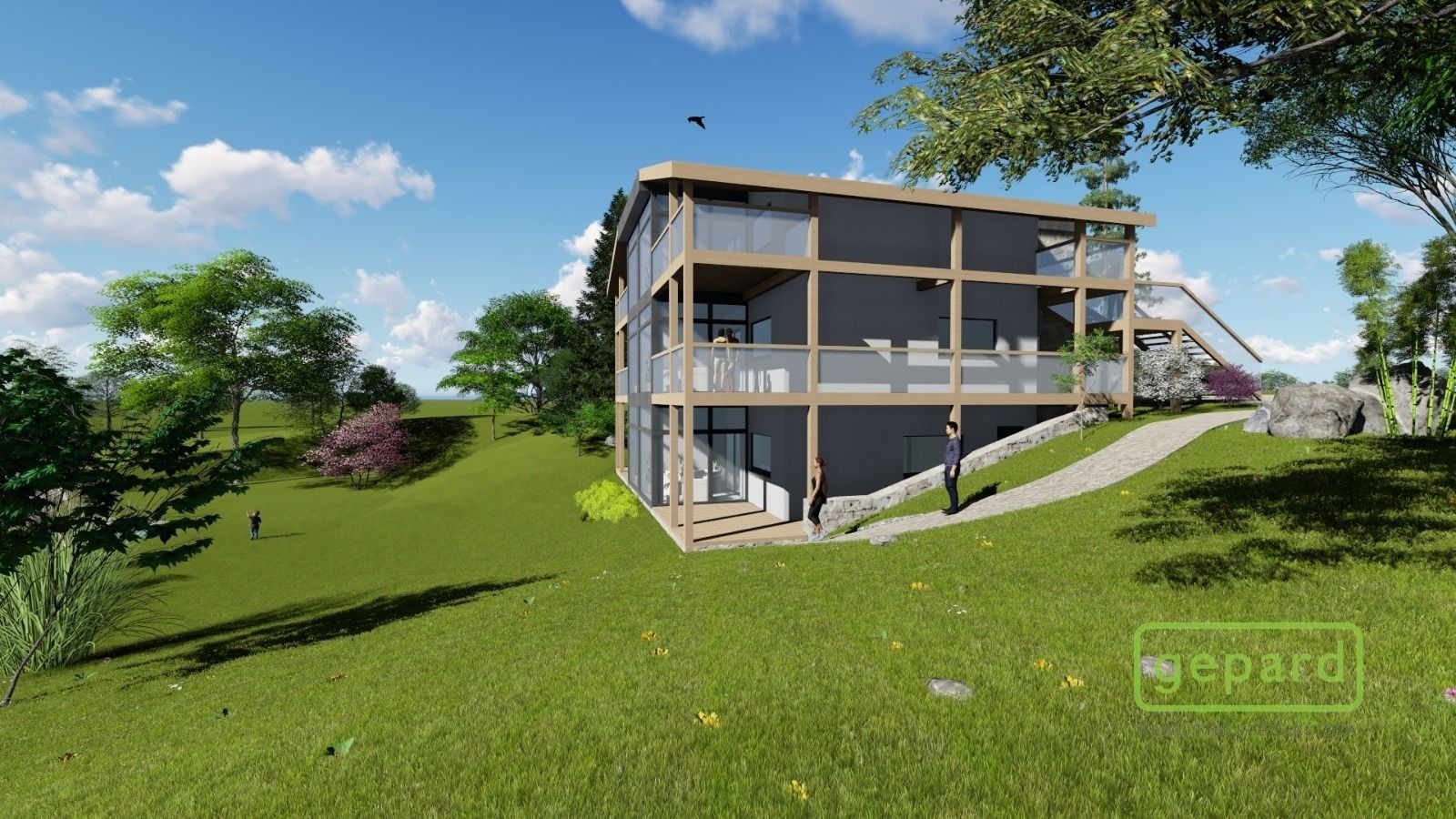 2+kk, Lipno nad Vltavou, 106 m²